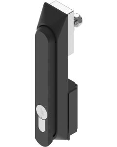 1101 Black PA Swing Handle with Key Locking 333 (KEY333 Profile, Keys supplied)