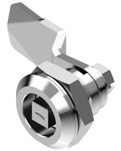 1401 Stainless Steel Quarter Turn Lock 7mm Square with 18mm Grip Height