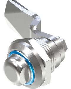 1401 Hygiene Quarter Turn Lock 316L Stainless Steel Tooling Secured with 18mm Grip Height