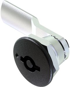 1415 Quarter Turn Lock 5mm Double Bit Insert with 15mm Grip Height Black Textured Powder Coated or Textured Chrome