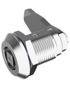 1420-30 Quarter Turn Lock 8mm Square with 30mm Grip Height Black Powder Coated or Bright Chrome