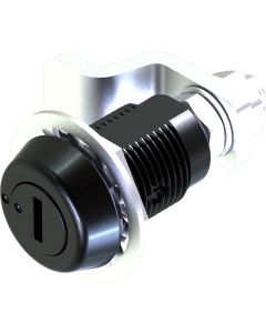 1421 Mini Compression Latch Slotted Recess with Adjustable Grip Black Powder Coated