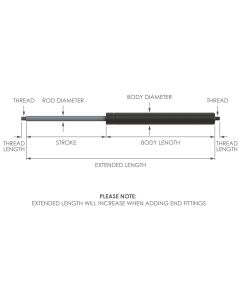 fiat punto boot struts