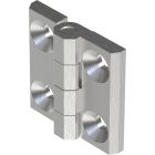 2101-600 Stainless Steel 316 Screw On Hinge 60x60mm with 8.4mm Through Holes