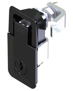 1240 Key Locking CH751 Black Lift and Turn Compression Latch