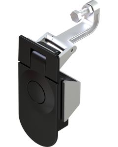 1245-1 Non Locking Lever Latch in Black