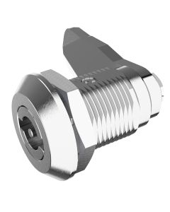 1420-36 Quarter Turn Lock 5mm Double Bit with 36mm Grip Height Black Powder Coated or Bright Chrome