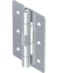 2128 Stainless Steel Screw On Hinge Spring Loaded 4.3mm Holes