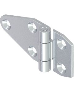 2132 Triangular Screw On Hinge 50mm with 6.5mm Through Holes