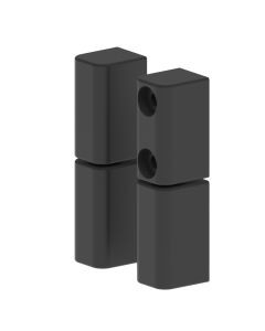 2201 Lift Off Hinge in Black with 5.3mm Through Holes Holes