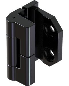 2309 External Hinge M6 60x38mm Black Powder Coated