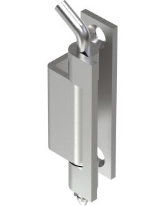 2407 Stainless Steel 304 Weld-On Concealed Hinge 67mm