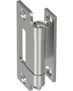 2407 Screw On Concealed Hinge 67mm Zinc Plated