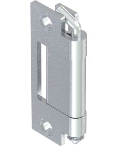 2407 Screw On Concealed Hinge 80mm Zinc Plated