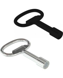 9200 Access Key Black Powder Coated or Bright Chrome