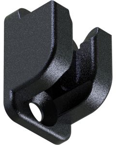 9401-40 Rod Catch Black Textured Powder Coated or Zinc Plated