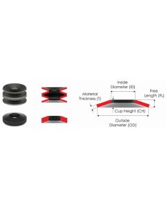 Stainless Disc Spring 23X12,2X1,25