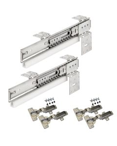 DZ1319 pocket door package for inset doors up to 1200mm high, from 574mm depth