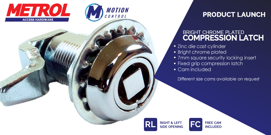 New product Bright Chrome Compression Latch