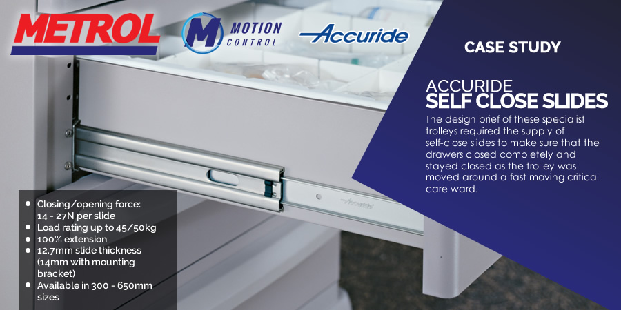 Accuride Self Close Slide