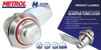 New to the store! - Hygienic Stainless Steel Quarter Turn Locks